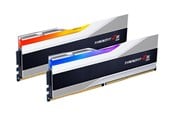 RAM - G.Skill Trident Z5 RGB DDR5-6000 - 64GB - CL32 - Dual Channel (2 pcs) - Intel XMP - Sølv med RGB - F5-6000J3238G32GX2-TZ5RS