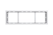 Vægbeslag, AV-Beslag & AV-Møbler - Multibrackets M Pro Series - enclosure - Anti-Theft - for digital signage panel - small - white - Maks 15 kg - Maks størrelse 37" - 7350105211492