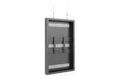 Vægbeslag, AV-Beslag & AV-Møbler - Multibrackets M Pro Series - enclosure - for digital signage panel - wire small - black - Maks 25 kg - Maks størrelse 43" - 7350105213670