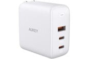 Mobil - Adaptere & Opladere - Aukey Omnia Mix3 90W 3-Port PD Charger PA-B6S - White - PA-B6S White