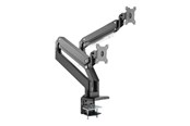 Vægbeslag, AV-Beslag & AV-Møbler - DIGITUS Dual Gas Spring Monitor Desk Mount - Maks 30 kg - Maks størrelse 15"-35" - DA-90427