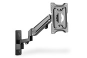 Vægbeslag, AV-Beslag & AV-Møbler - DIGITUS Single Gas Spring Monitor Wall Mount for 43" - Maks 23 kg - Maks størrelse 17"-43" - DA-90428