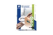 Skrive- og Tegneværktøjer - Staedtler LUMOCOLOR MARKER PERMANENT 2mm, 10 STK rød - 352-2