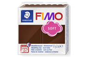 Hobby artikler - Staedtler FIMO modeller soft 57g. Chokol. Brun - 8020-75