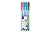 Skrive- og Tegneværktøjer - Staedtler Lumocolor Correctable M. 4 ass/boks - 305M WP4-1