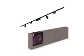 Smart Home - Philips Hue Perifo Loft Sæt - 4 Cylinder Spots - Sort - 929003117301