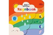 Børnebøger - Baby – Sans og lær – Regnbuen - Børnebog - Papbog - 9788741519890