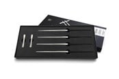 Borddækning - Gense Chopsticks Focus de Luxe 23 cm 6 pieces Black/Matte - 20489