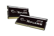 RAM - G.Skill Ripjaws SODIMM DDR5-4800 - 64GB - CL40 - Dual Channel (2 pcs) - Intel XMP - Sort - F5-4800S4039A32GX2-RS