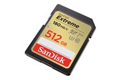 Hukommelseskort - SANDISK Extreme SD - 180MB/s - 512GB - SDSDXVV-512G-GNCIN