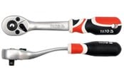Værktøj - Yato YT-0730 QUICK RELEASE CURVED RATCHET HANDLE 1/4'' - YT-0730