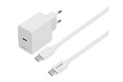 Mobil - Adaptere & Opladere - Deltaco USBC-AC146 Power Adapter - USB-C - 20 Watt - USBC-AC146