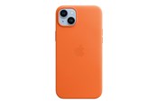 Mobil - Covers & Cases - Apple iPhone 14 Plus Leather Case with MagSafe - Orange - MPPF3ZM/A