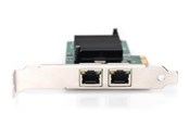 Netværksadapter (netkort, printserver mv.) - DIGITUS 2-Port Gigabit Ethernet PCI Express Card - DN-10132