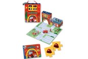 Børnebøger - Min lille by Junior - Brandstationen - Børnebog - 9788742511299