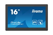 Skærm - 15.6" iiyama ProLite T1624MSC-B1 - 1920x1080 - 60Hz - IPS - T1624MSC-B1