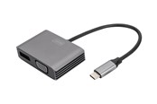 Audio kabel - DIGITUS DA-70827 - video adapter - 20 cm - DA-70827