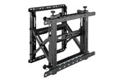 Vægbeslag, AV-Beslag & AV-Møbler - Vision - mounting kit - for LCD display - black - Maks 70 kg - Maks størrelse 45"-86" - VFM-VW6X4/2