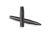 Skrive- og Tegneværktøjer - Parker IM monokrom rulleboldpen | Gun Metal Finish og trim | Fin spids med sort blæk | Gaveæske - 2172960