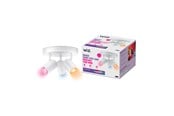 Smart Home - WiZ Smart Imageo spotlampe med 3 spots, Rund Loftsplade, Dæmpbar LED, Justerbar hvidt & farvet lys, hvid - 929003210801