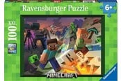 Puslespil - Ravensburger Monster Minecraft XXL 100 pcs - 13333