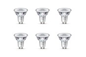 Lyskilder - Philips LED pære Classic 4,6W/840 (50W) 36° 6-pak GU10 - 929001218296
