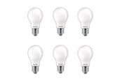 Lyskilder - Philips LED pære Classic 7W/827 (60W) mat 6-pak E27 - 929001243096