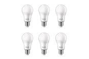 Lyskilder - Philips LED pære 13W/827 (100W) mat 6-pak E27 - 929002306876