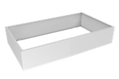 Emhætter - THERMEX Loftspodie, 900 mm, Høj (H:255 mm), Hvid - 500.30.3020.0