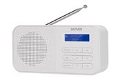 DAB, netværks- og clockradio - DENVER DAB-42 - DAB portable radio - DAB/DAB+/FM - Mono - DAB-42WHITE