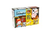 Børnebøger - Min lille bondegård - Aktivitetsæske - Børnebog - Hardcover - 9788778845917