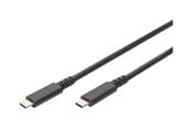 USB kabel - DIGITUS - USB-C cable - USB-C to USB-C - 80 cm - AK-300343-008-S