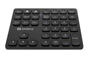 Tastatur - Sandberg Wireless Numeric Keypad Pro - Numpad - Sort - 630-09