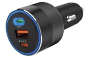 Mobil - Adaptere & Opladere - Sandberg Car Charger 3in1 130W USB-C PD - 441-49