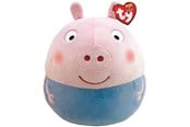 Dukke, bamse og udstyr - Ty SquishaBoo George Pig 35 cm - 0008421392162