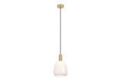 Lamper - EGLO MANZANARES pendel E27 Ø225, børstet messing - 900305