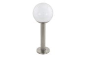Smart Home - EGLO CONNECT.Z NISIA SMART udendørs e27 stander rustfrit stål/hvid M/FARVER(RGB) OG TUNABLE WHITE - 900266