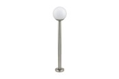 Smart Home - EGLO CONNECT.Z NISIA SMART udendørs e27 stander rustfrit stål/hvid M/FARVER(RGB) OG TUNABLE WHITE - 900267