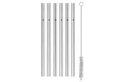 Køkkentilbehør - WMF Baric straw 6 pcs. 18 cm  w. brush - 0608976040