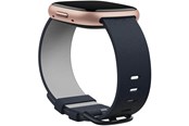 Kabel Organisering - Fitbit Versa 3/4 & Sense/2 Vegan Leather Band Indigo Large - FB174VLBNVL