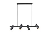 Lamper - Nordlux Alanis 4 Pendel, sort - 2213423003