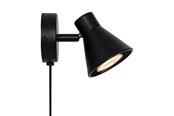 Lamper - Nordlux Eik Væglampe, sort - 45761003