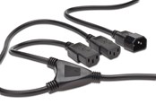 Strømkabel (intern) - DIGITUS Y-power Cord Cable - AK-440400-017-S