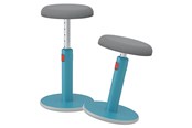 Ergonomi - Leitz Ergo Cosy Active Sid-stå balancestol 2 i 1, rolig blå - 65180061