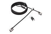 Systemtilbehør (kølepasta mv.) - Kensington MicroSaver 2.0 Keyed Twin Laptop Lock - Master Keyed - K65099EUM