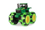 Legetøjsbil - Tomy John Deere - Monster Treads Light Wheels Tractor - 46434