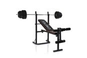 Sport & Fitness - Gymstick Weight Bench with 40kg Set - STR-WB40