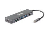 Dockingstation - D-Link DUB-2327 - docking station - USB-C / Thunderbolt 3 - HDMI - DUB-2327