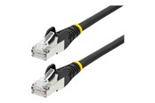 Netværkskabel - StarTech.com 1.5m CAT6a Ethernet Cable - 1.5 m - black - Sort - 1m - NLBK-150-CAT6A-PATCH