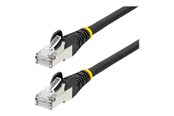 Netværkskabel - StarTech.com 2m CAT6a Ethernet Cable - 2 m - black - Sort - 2m - NLBK-2M-CAT6A-PATCH